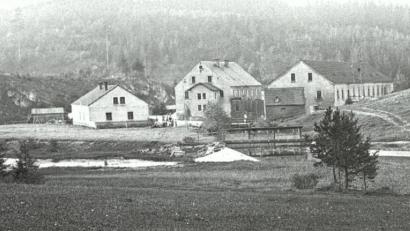Bild: Heimatmuseum Vohensstrauß
Die Glasschleife Goldbach um 1900 ist eines der Exkursionsziele.