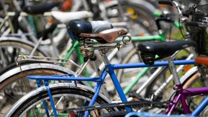Symbolbild: Hendrik Schmidt
In Amberg entstehen 16 neue Fahrradstellplätze.