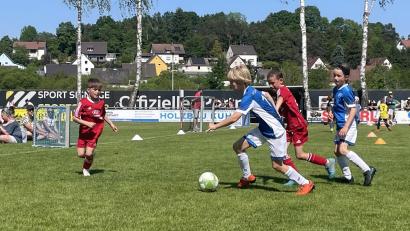 Archivbild: gau
Am Wochenende ist in Rieden wieder Nachwuchsfußball angesagt.