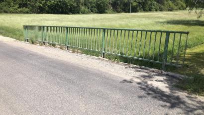 Bild: wro
Die Brücke über den Wiesaubach bei Triebendorf ist sanierungsbedürftig.