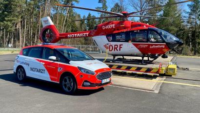 Bild: DRF Luftrettung
Das Fahrzeug hat die gleiche medizinische Ausrüstung wie der Rettungshubschrauber.