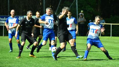 Bild: no
Das Spiel des FC Sternstunden gegen ein All-Star-Team des SV Illschwang war der sportliche Höhepunkt des Sternstundentags.