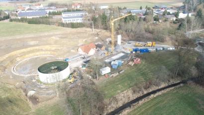 Bild: bey
Die Kläranlage wird nach Fertigstellung der Ertüchtigung ein gänzlich anderes Aussehen als vorher haben.