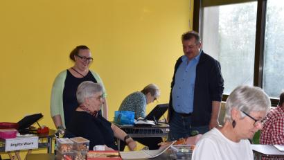 Bild: Sandra Klein/exb
Die Klöppelwoche in Schönsee bietet Einblicke in das traditionelle Handwerk.