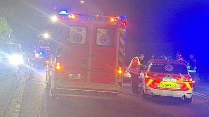 Bild: Feuerwehr Freihung
Bei einem schweren Unfall bei Seugast starb am Freitagabend ein 18-Jähriger.