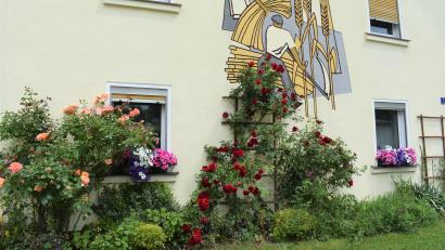Bild: rgr
Diese Blumenoase ist in Gößenreuth zu finden.