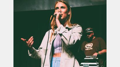 Bild: Laura Lerner/exb
Die Mundart-Rapperin Ozkar.