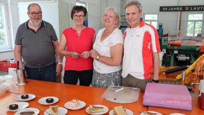 Bild: mrr
Georg Kotz (v.l.), Angela Sperber, Sylvia Schaum und Wallfahrtsleiter Josef Weinfurtner.