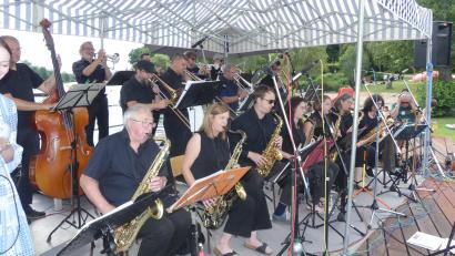 Bild: rn
Die Bigband Eschenbach spielt am 29. Juni am Rußweiher.