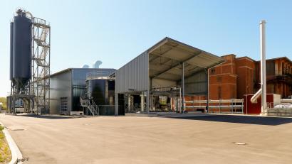 Bild: Hösamer
Die Klärschlammtrocknungsanlage des ZTKS in Schwandorf.