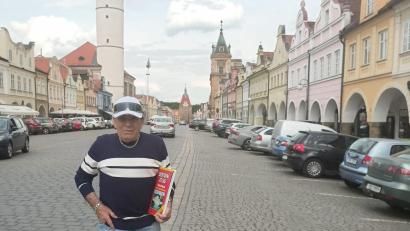 Bild: gz
Der Autor und Touristenführer Bohuslav Balcar aus Domazlice freut sich auf Anfragen zur gemeinsamen Erkundung seiner Heimat, der Tschechischen Republik.