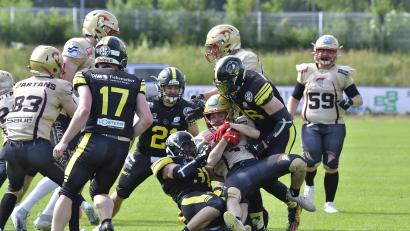 Bild: Hubert Ziegler
Die Mad Bulldogs Amberg empfangen am Sonntag Landsberg.