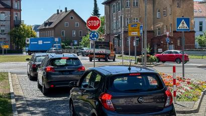 Bild: Stephan Huber
Bei der Sitzung des Verkehrs- und Bauausschusses in Amberg stand unter anderem eine mögliche Sanierung des großen Kreisverkehrs auf der Tagesordnung. Inklusive hitziger Diskussion.