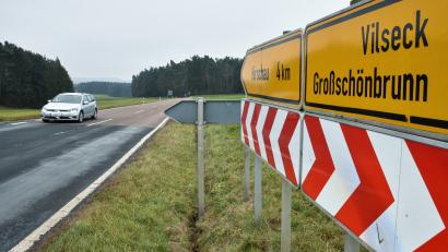 Archivbild: Stephan Huber
Ab 1. Juli ist die Staatsstraße 2123 zwischen Großschönbrunn und Ehenfeld gesperrt.
