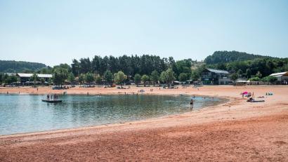 Symbolbild: Daniel Vogl/dpa
Erneut greift ein Wels einen Schwimmer in der Region an.