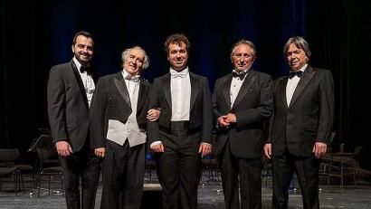 Bild: projektart.eu/exb
Die fünf herausragenden Tenöre Luigi Frattola, Orfeo Zanetti, Vincenzo Sanso, Alejo Ruiz und Emil Pavlov kommen in die Oberpfalz.