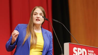 Archivbild: Daniel Löb
Ronja Endres im Interview.