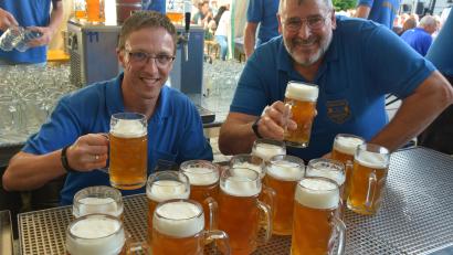 Bild: jr
Das Zoiglbier wird beim 20. Zoiglfest des Burschenvereins wieder in Strömen fließen.