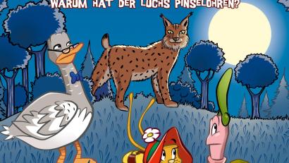 Bild: Karussell
Folge 76 von Monika Häuschen: Warum hat der Luchs Pinselohren?