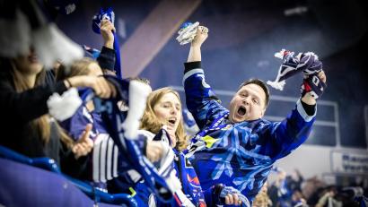 Archivbild: Tobias Neubert
Sollte die KI Recht behalten, haben Fans der Blue Devils Weiden in den nächsten zehn Jahren einiges zu bejubeln.