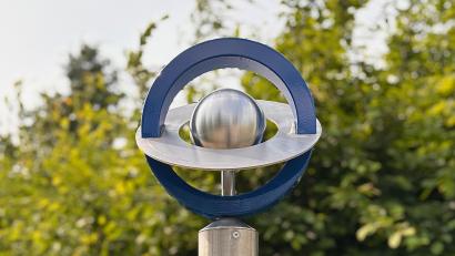 Bild: Dominik Hautmann/exb
Auf dem Tirschenreuther Planetenweg ist das Modell des Saturn verschwunden.