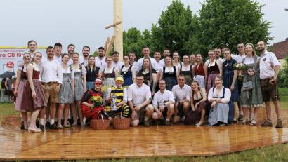 Bild: David Graf
Das Gruppenfoto der Schnaittenbacher Kirwapaare