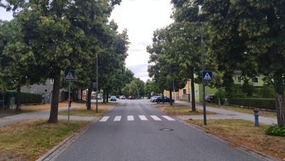 Bild: sne
Querungshilfen und Fußgängerüberwege, wie hier in der Alten Amberger Straße, könnten bald anders beleuchtet werden.