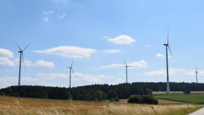 Archivbild: bnr
Bis 2030 sollen die Windparks zwischen Windischeschenbach, Erbendorf und Kirchendemenreuth stehen.