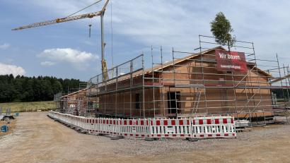 Bild:  Tennet TSO GmbH
Die Kabelabschnittsstation bei Weihern.