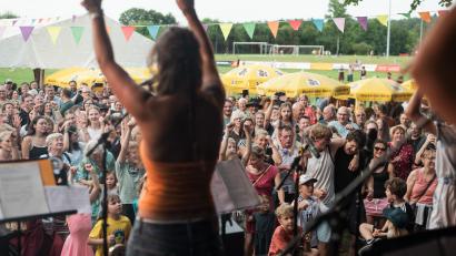 Bild: Cristopher Civitillo
Wenn "Highway to Helldrich" auftritt, dann ist Stimmung garantiert.