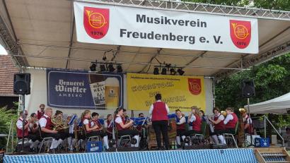 Bild: Marianne Graf
In Freudenberg stieg das 11. Woodstock der Blasmusik.