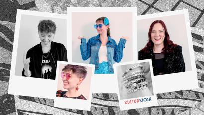 Bildmontage: Marina Gube
Marina Gube und Lisa Sebald reden in einem Spezial des Podcasts "Kulturkiosk" über Konzerte. In der zweiten Folge geht es um Konzert-Outfits.