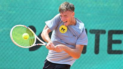 Bild: Hubert Ziegler
Der Franzose Leo Lagarrigue überzeugte total in dieser Saison beim TC Amberg am Schanzl.