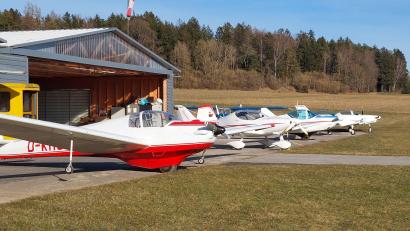 Bild: Peter Ostermann
Die Segelflieger am Flugplatz Fichtelbrunn.