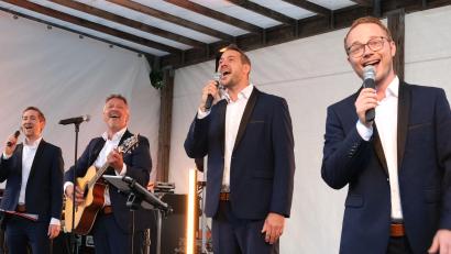 Bild: Hirsch
Der Auftritt der "Stimmen der Berge" gehörte zu den Höhepunkten des Seefestes.