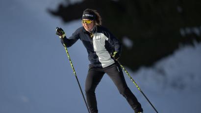Archivbild: Hendrik Schmidt/dpa
Laura Dahlmeier ist beim Bergsteigen verunglückt.