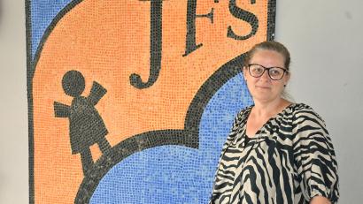 Bild: kki
Die neue "Chefin" der rund 200 Schüler der Josef-Faltenbacher-Schule heißt Martina Heidner und kommt von der Nabburger Mittelschule.