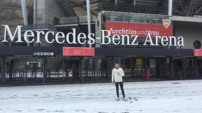 Bild: Mahmoud
SpVgg SV Weiden, SpVgg Greuther Fürth, nun VfB Stuttgart: Der Weidener Homam Mahmoud hat einen weiteren Schritt zum Profifußballer gemacht,