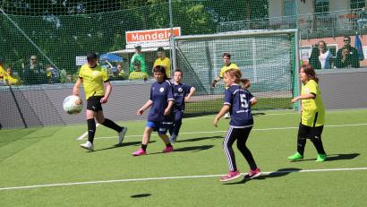 Bild: prh
Die Ergebnisse der Spiele auf dem Soccer-Court waren zweitrangig. Der Spaß am Spiel stand im Vordergrund.