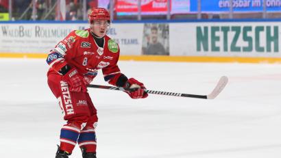 Bild: Mario Wiedel
Der 20-jährige Max Klughardt verlängert seinen Vertrag bei den Selber Wölfen.