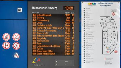 Symbolbild: Petra Hartl
Die Linie 449 zwischen Amberg und Thansüß erfährt vom 4. bis 10. August 2025 eine Fahrplanänderung.