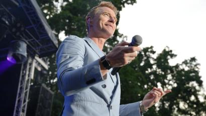 Bild: Sebastian Böhm
Weltstar Ronan Keating stand in Schwarzenfeld auf der Bühne.