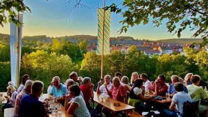 Archivbild: gri
Am Skihang in Freudenberg feiert die Bergwacht Amberg wieder ihr traditionelles Hüttenfest.