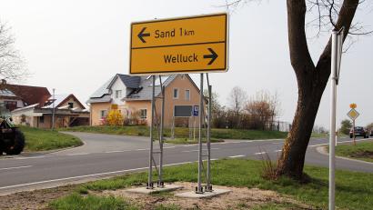 Archivbild: jma
Der Kreuzungsbereich an der Bundesstraße B 85 soll nach dem Willen der Anwohner umgestaltet werden.