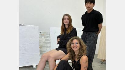 Bild: Daniela Siegl/Oberpfälzer Künstlerhaus
Karina Synytsia, Pauline Mornet und Hyundo Lee öffnen ihre Ateliers.