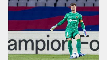 Bild: Gerard Franco/Zuma Press/dpa
Marc-André ter Stegen hat nach seiner Rückenoperation faktisch den Weg für den Einsatz seines Konkurrenten Joan García beim FC Barcelona freigemacht.