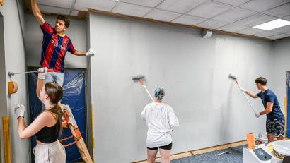 Bild: Jason Tschepljakow/dpa
Doch dann ging die Farbe nicht mehr ab.