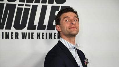 Bild: Felix Hörhager/dpa
Hebt ab nach Vancouver: Thomas Müller.