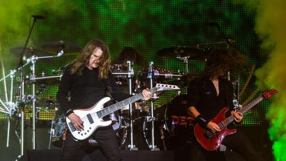 Bild: picture alliance / Christophe Gateau/dpa
Die Gruppe gründete sich vor gut 40 Jahren und veröffentlichte bislang 16 Studioalben. (Archivbild)