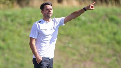 Bild: Matthias Koch/dpa
Schweinfurts Trainer Victor Kleinhenz hofft auf eine Pokal-Überrschung.